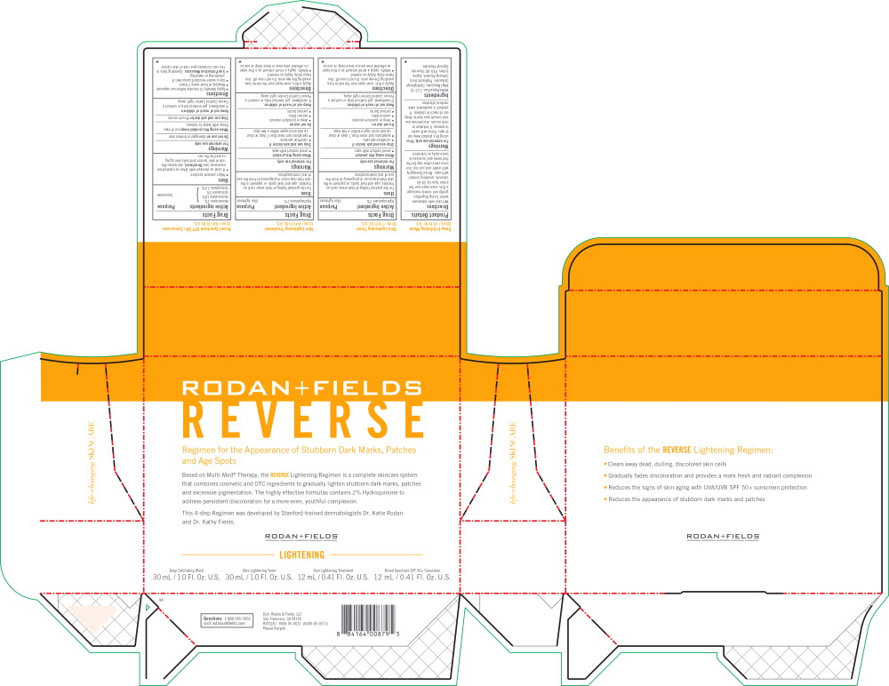 Principal Display Panel - Reverse Skin Lightening Toner Label
