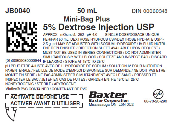 Drug Shortage Dextrose Mini-Bag Representative Container Lbl