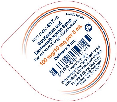 GUAIFENESIN and DEXTROMETHORPHAN SYRUP Cup Lid