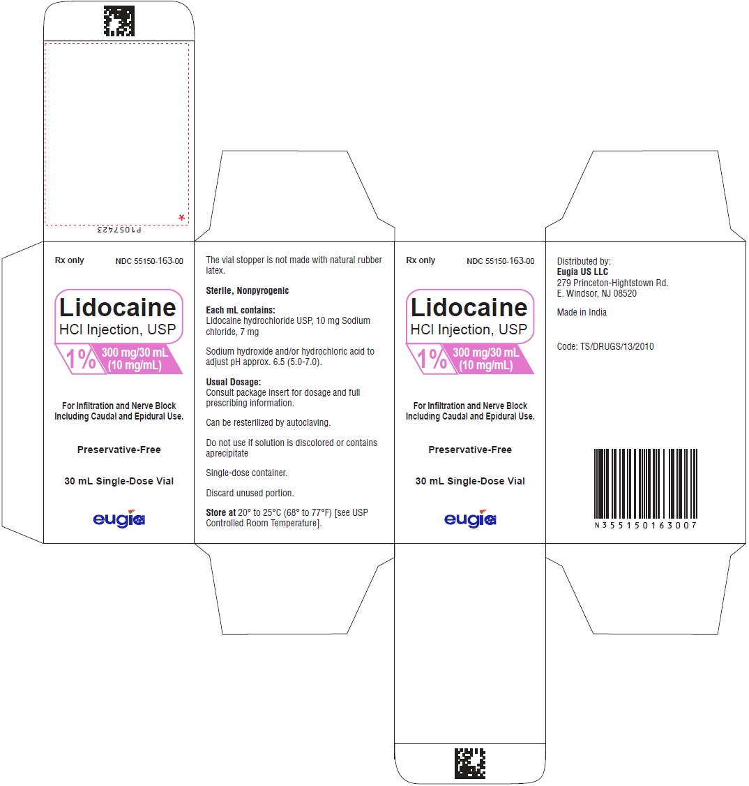 PACKAGE LABEL-PRINCIPAL DISPLAY PANEL - 1% 300 mg/30 mL (10 mg/mL) - 30 mL Container-Carton [1 Vial]