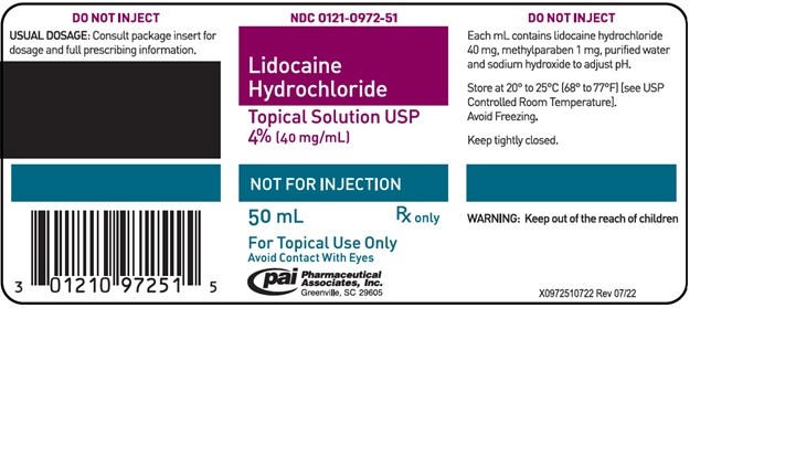 LIDOCAINE HYDROCHLORIDE Solution