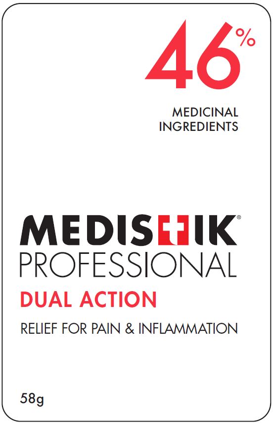 Medistik Professional Dual Action Stick – Label FRONT
