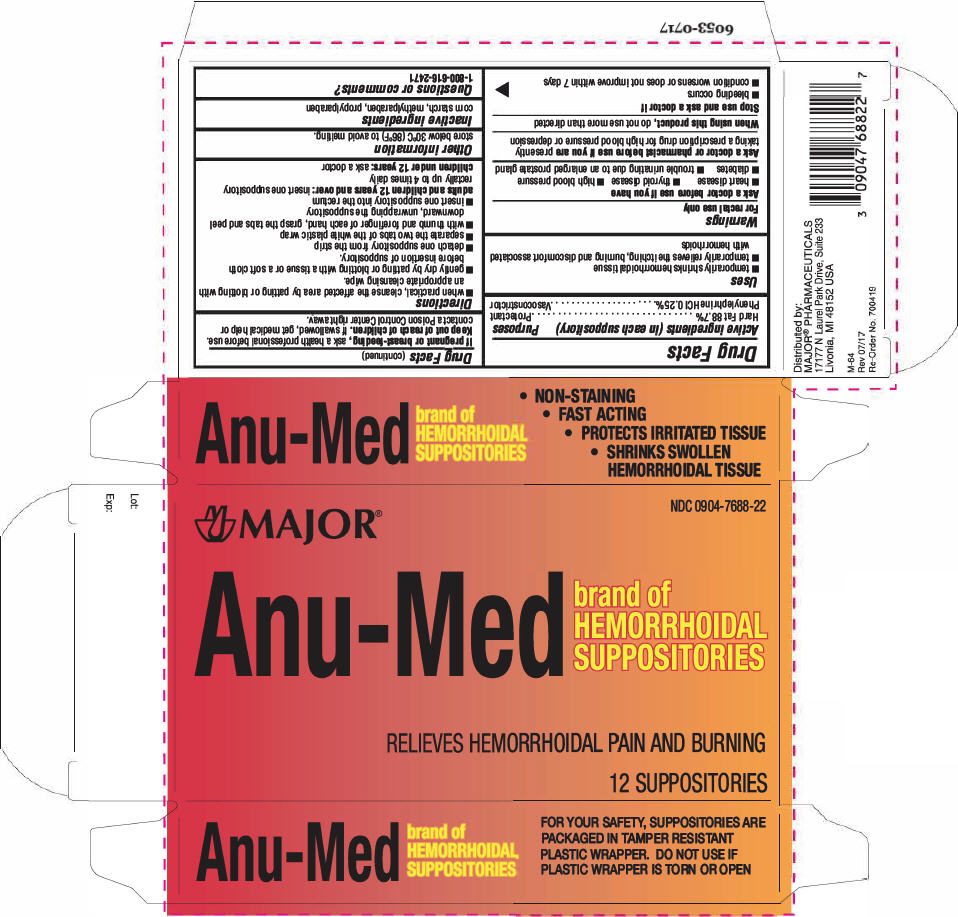 Principal Display Panel - 12 Suppository Carton