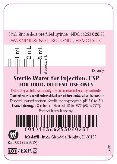 Syringe Label - 3 mL