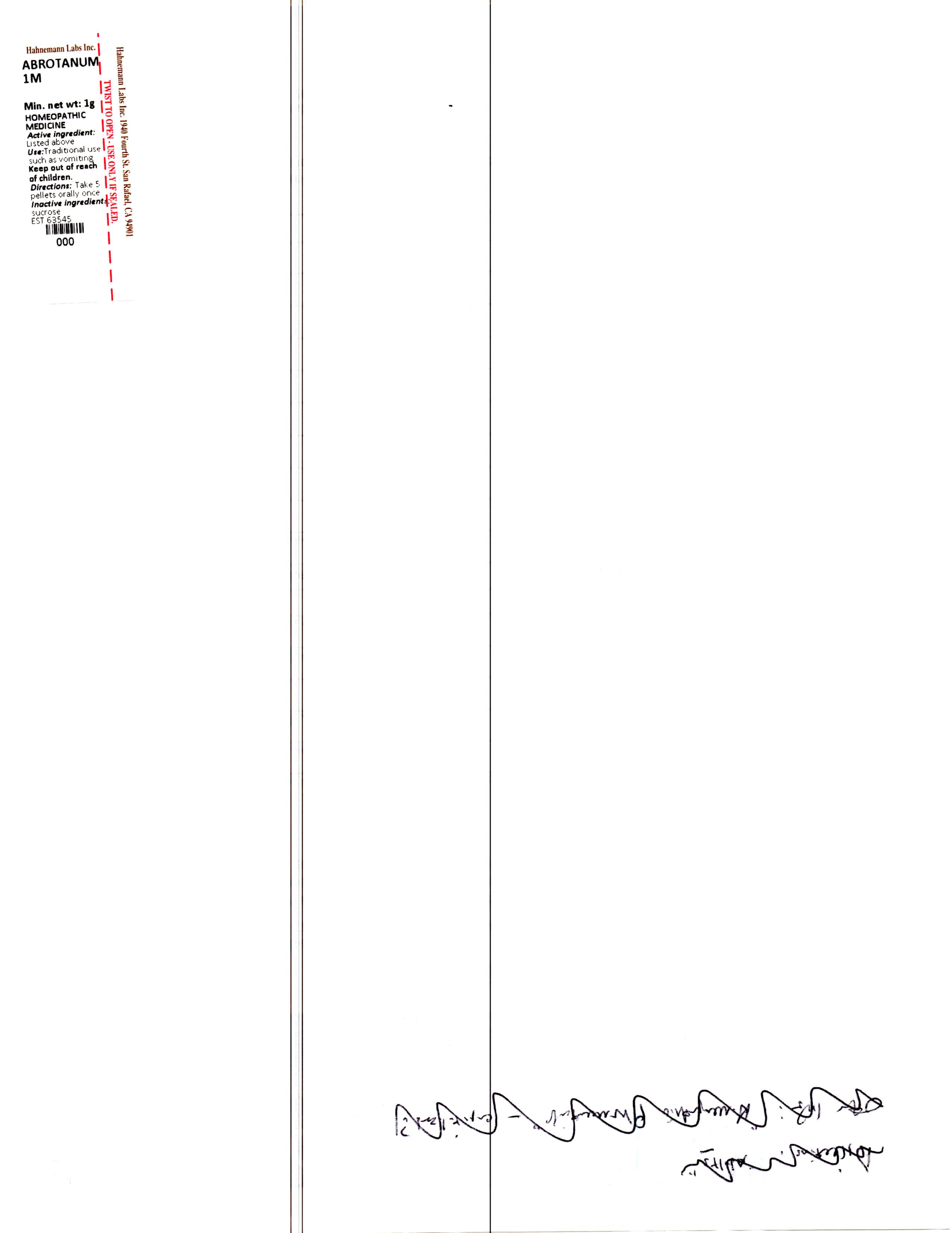 Abrotanum 1M 1g