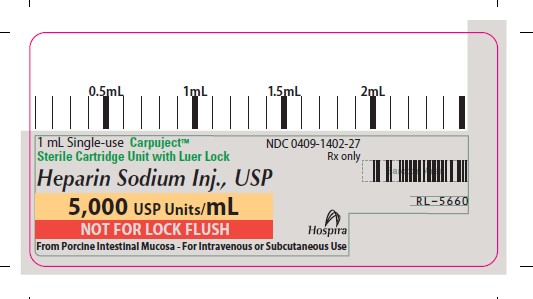  SYRINGE CARTRIDGE LABEL OPT 1