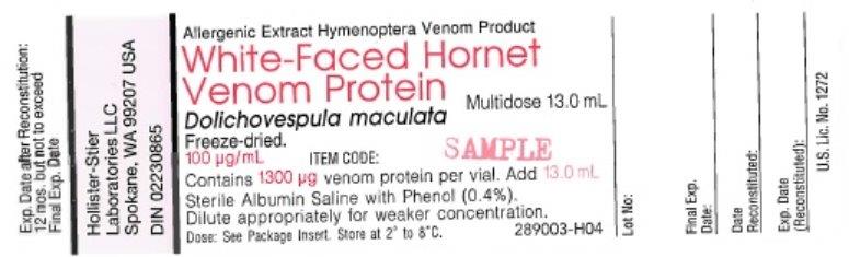 Honey Bee Venom 12-Dose Carton Label