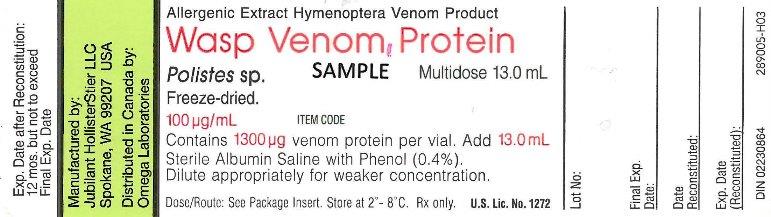 Mixed Vespid Venom Protein 12-Dose Image