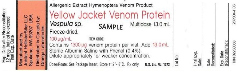 Yellow Jacket Venom Protein 12-Dose Image