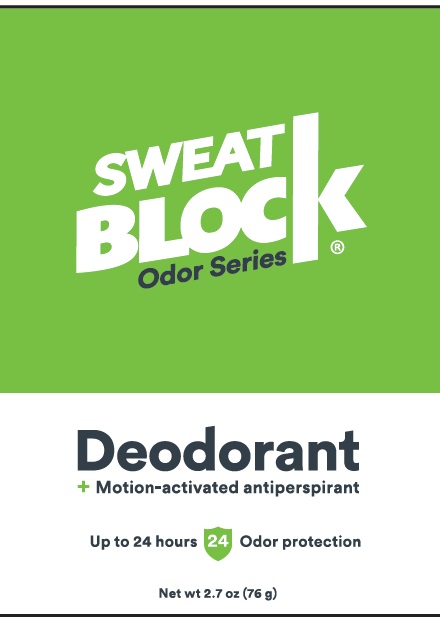 SweatBlock Deodorant Front