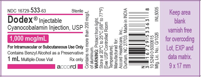 PRINCIPAL DISPLAY PANEL - 1 mL vial label