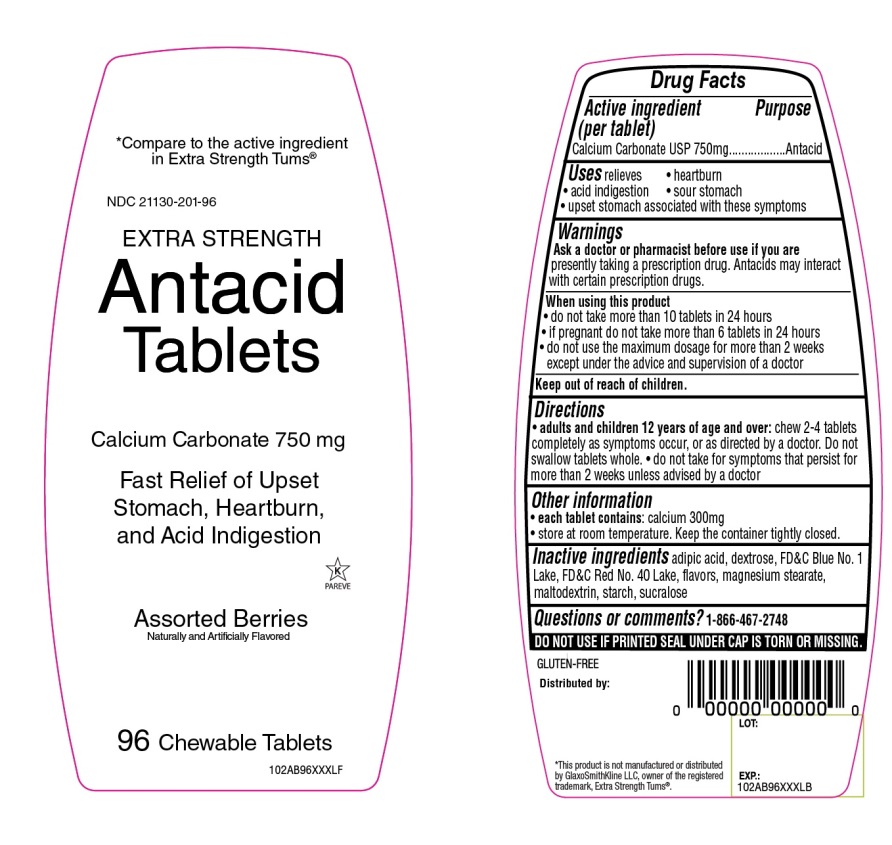 Extra Strength Antacid 96 Chewable Tablets