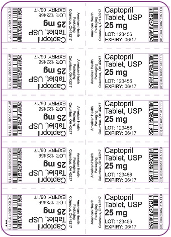 25 mg Captopril Tablet Blister