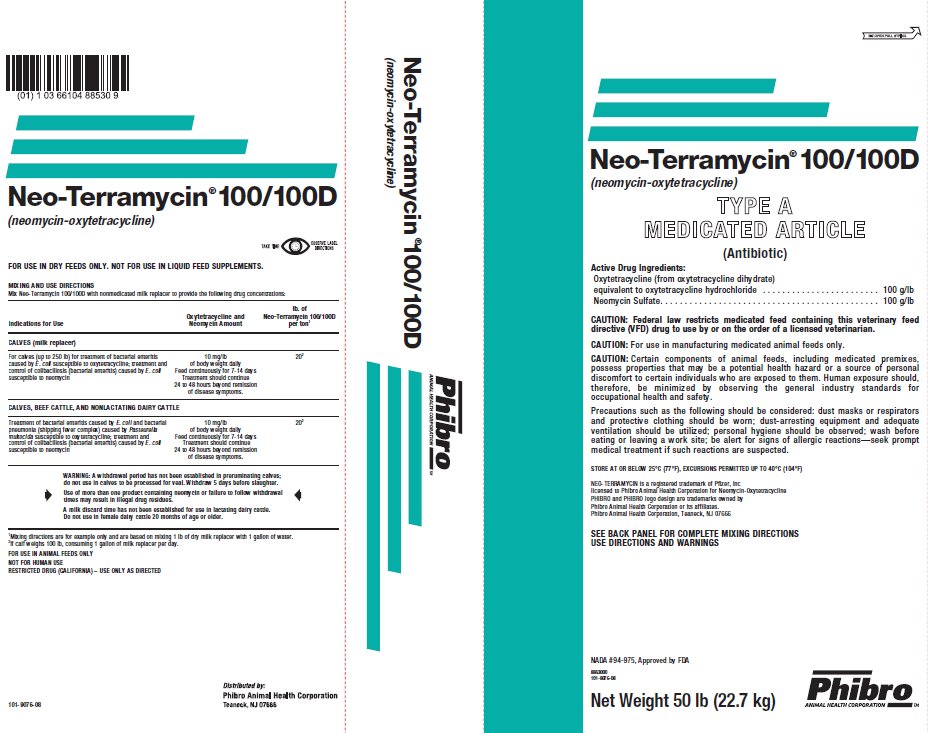 Neo-Terramycin 100-100D