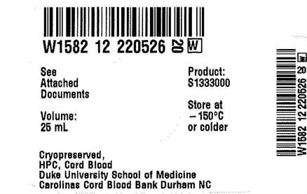 PRINCIPAL DISPLAY PANEL - Double Compartment Cryobag (80-20) Label