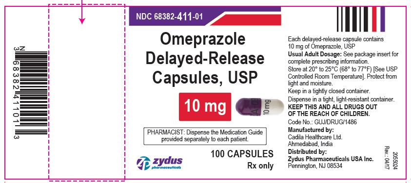 Omeprazole DR Capsules, 10 mg