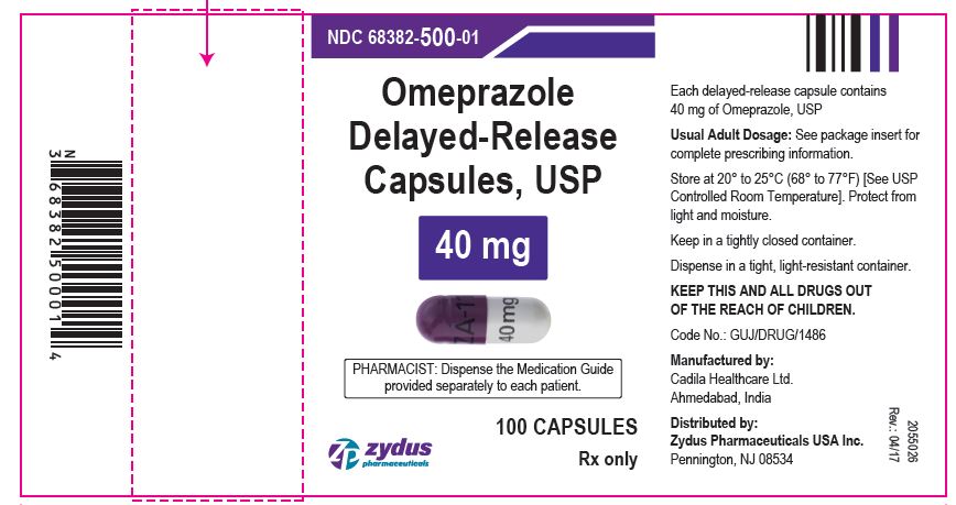 Omeprazole DR Capsules, 40 mg