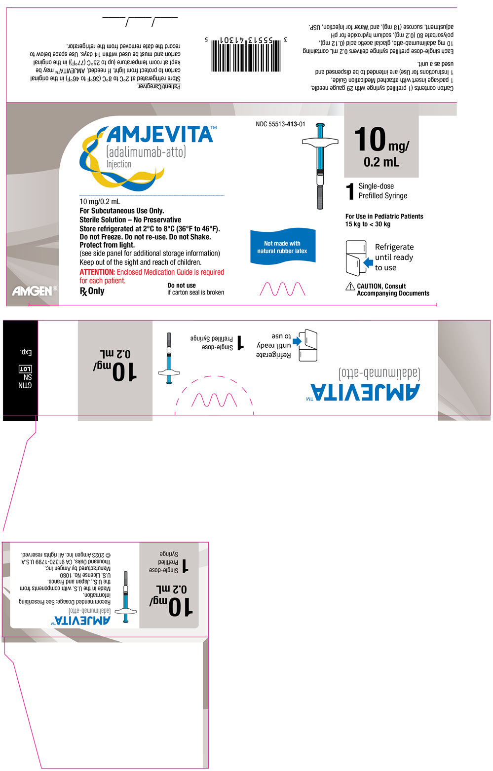 PRINCIPAL DISPLAY PANEL - 10 mg/0.2 mL Syringe Carton