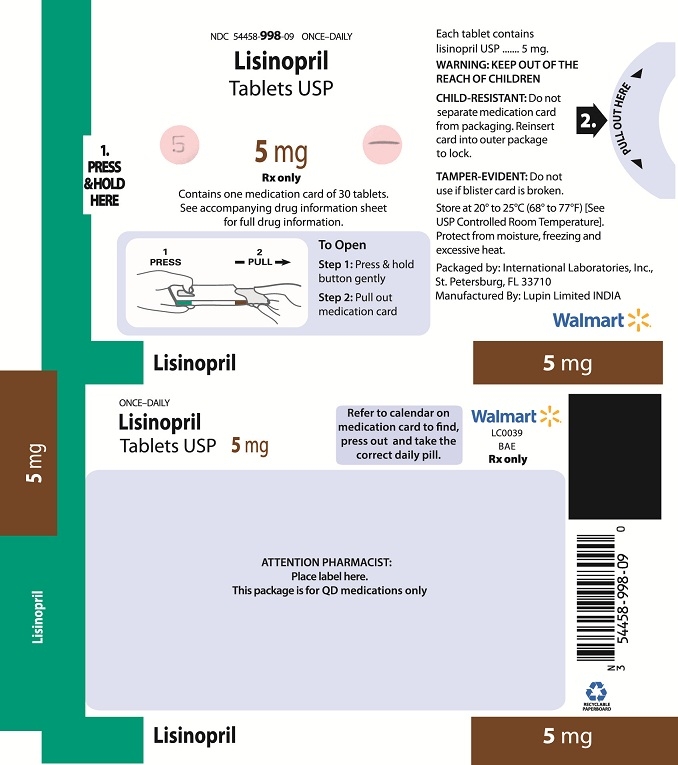 Lisinopril 5mg adherence package