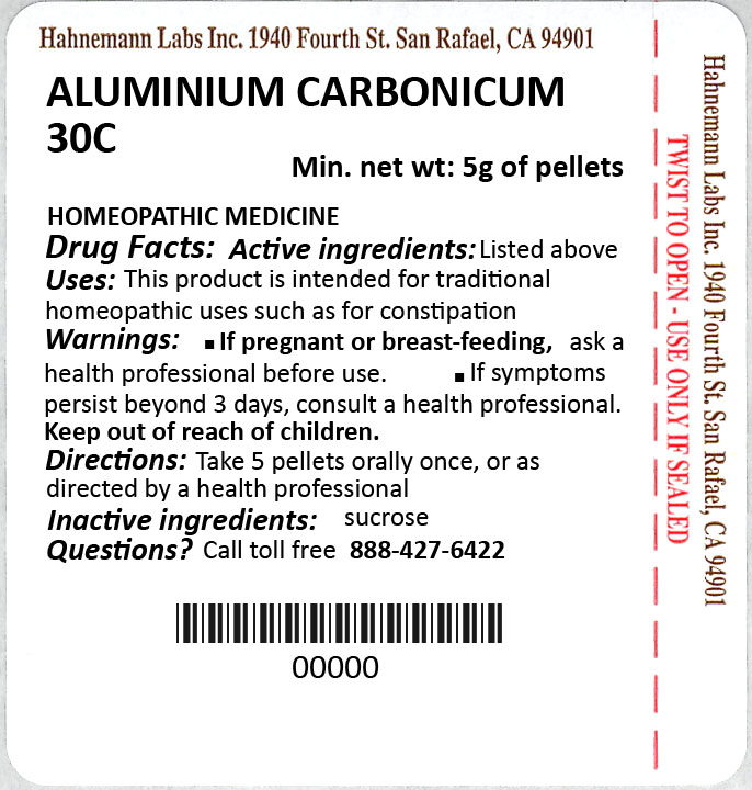 Aluminium carbonicum 30C 5g