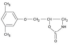 Metaxalone 800 mg - Chemical Structure