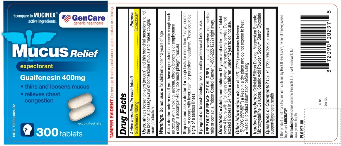 PL0197-00 GC Mucus Relief RS 300ct