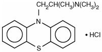 promethazine hydrochloride structural formula