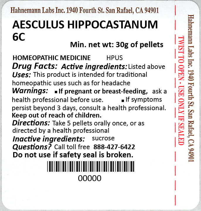 AESCULUS HIPPOCASTANUM 6C 30g