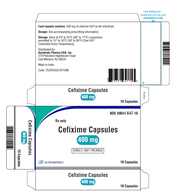 PACKAGE LABEL-PRINCIPAL DISPLAY PANEL - 400 mg Container Carton Label (50 Capsules Bottle)