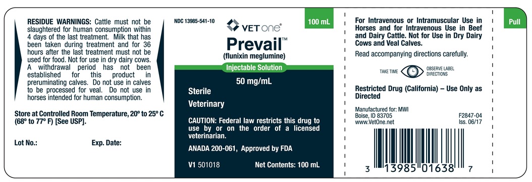 Prevail label