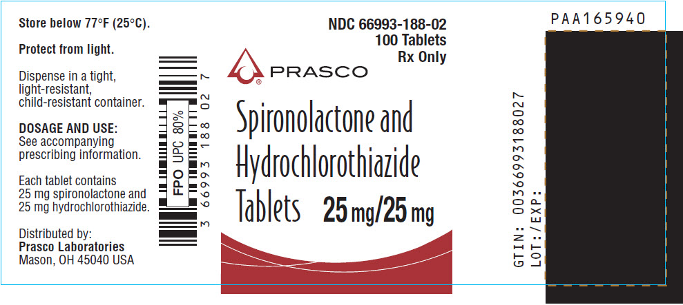 Spironolactone And Hydrochlorothiazide Tablet Film Coated 8298