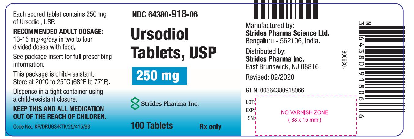 Ursodiol Tablets 250mg - 100s