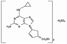 Abacavir Sulfate Structure