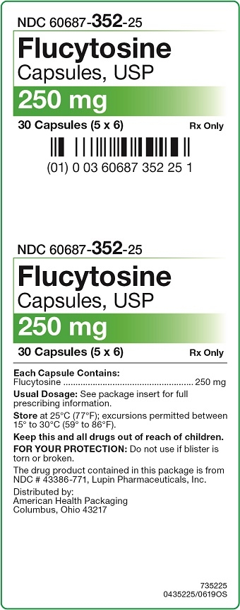 250 mg Flucytosine Capusles Carton