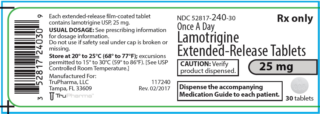 This is the 25mg label