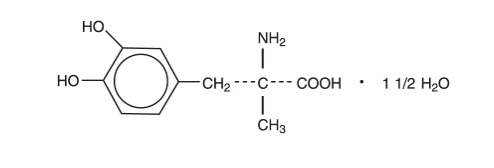 structure-methyldopa