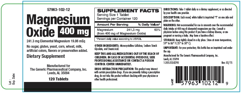 PRINCIPAL DISPLAY PANEL - 400 mg Tablet Bottle Label