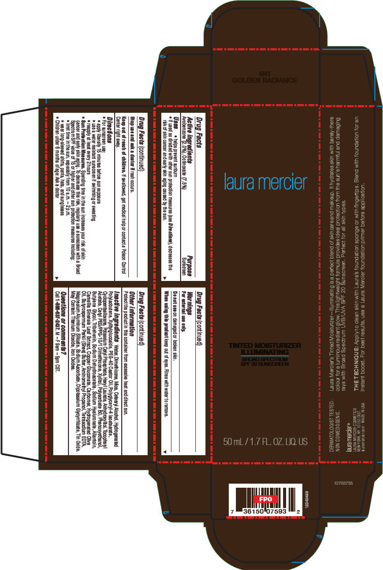 Principal Display Panel - 50 mL Tube Carton - Golden Radiance