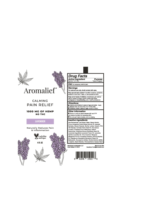 Aromalief Lavender Cream 4oz