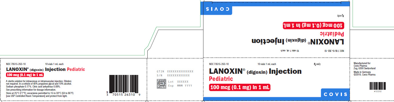 Principal Display Panel - Pediatric Carton Label - Vial