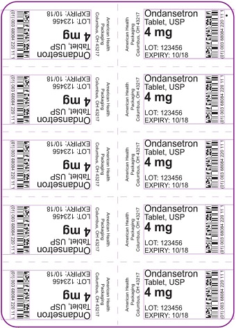 4 mg Ondansetron Tablet Blister