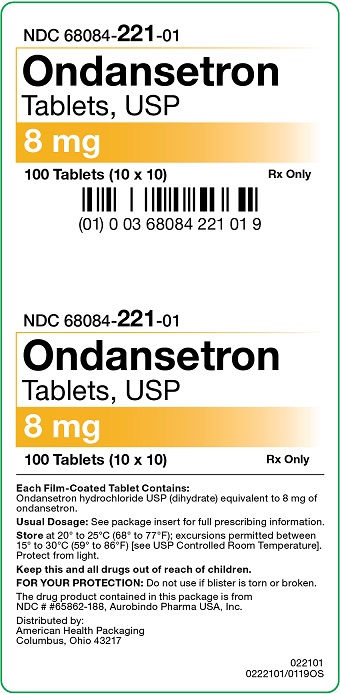 8 mg Ondansetron Tablet Carton