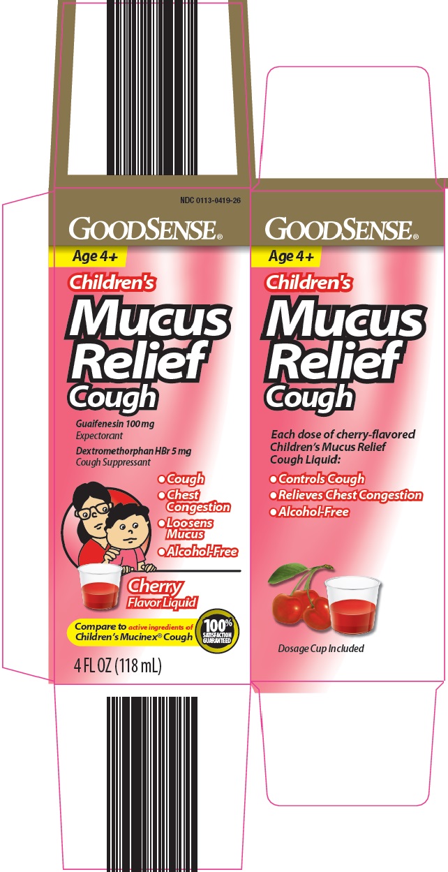 GoodSense Children's Mucus Relief image 1