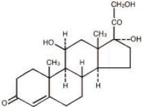 Hydrocortisone - Structure