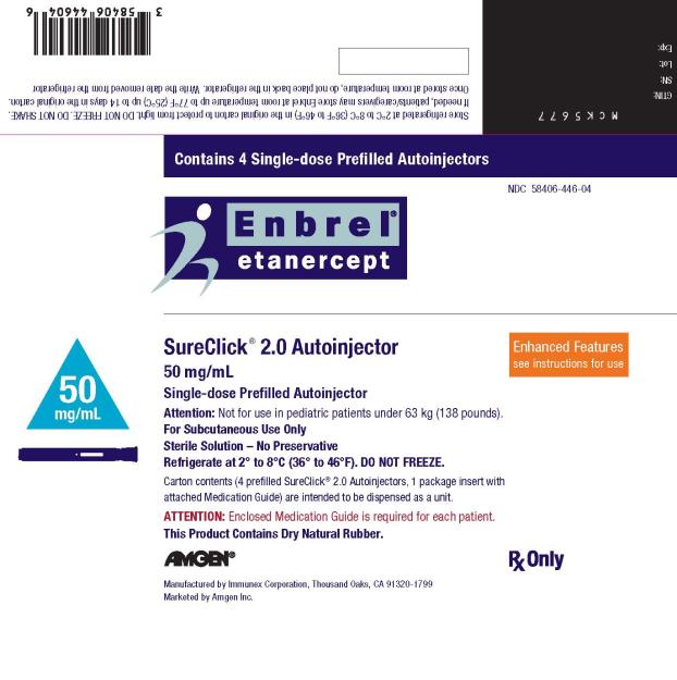 PRINCIPAL DISPLAY PANEL
NDC: <a href=/NDC/58406-470-01>58406-470-01</a>
AMGEN®
AutoTouch® reusable autoinjector
For use with Enbrel Mini® (etanercept)
For use with Enbrel Mini® (etanercept) single-dose prefilled cartridge
Contains 1 AutoTouch® reusable autoinjector
For Subcutaneous Use Only
Store at room temperature.
IP52 – This package will resisit drops of water and dust.
Do Not Use if Package is Damaged
Type BF Applied Part
Exp: Expiry Date
Follow instructions for use
Rx Only
