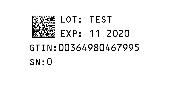 Serialization Label