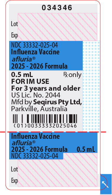 Principal Display Panel – 0.5 mL Vial Label
