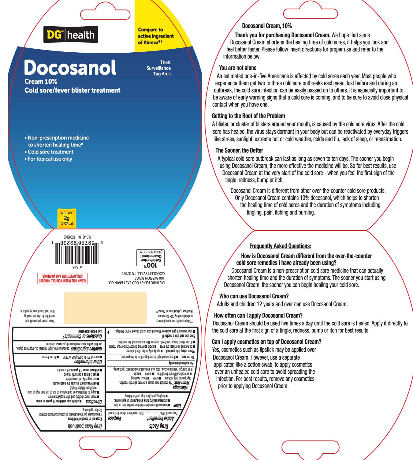 Docosanol 10%