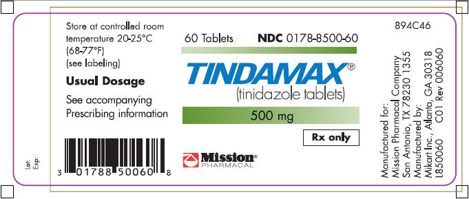 Tindamax Label 0178-8500-60