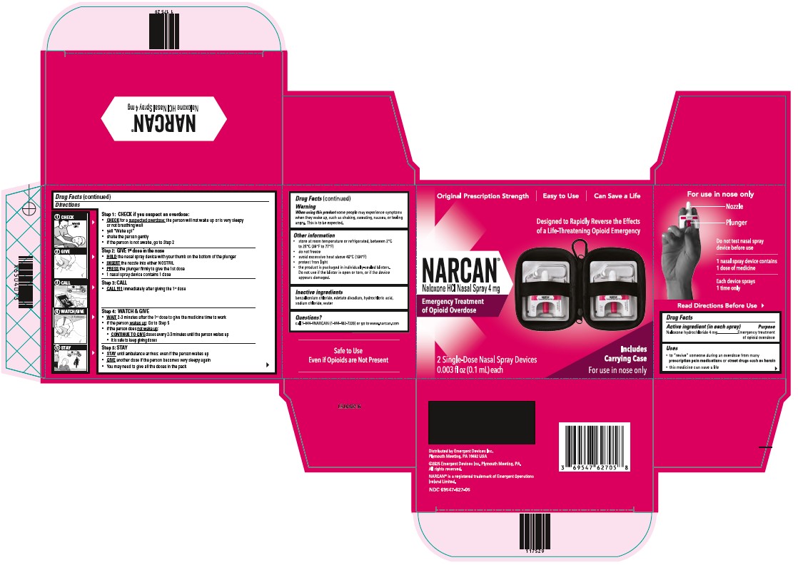 Package/Label Principal Display Panel – Carrying Case Carton Label